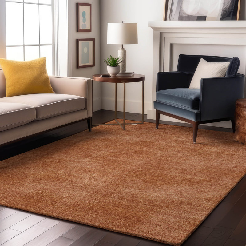 Tapis abstrait lavable à la machine de qualité supérieure Jahnke AMF1018, Rectangle 10 pi x 14 pi