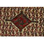 Tapis persan à motif de légumes antique noué à la main 4 x 6 Niky