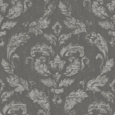 Utopia Collection Traditional Damask Wallpaper Roll