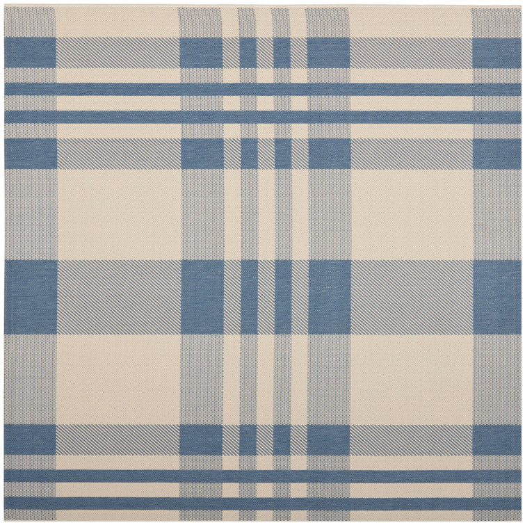 Tapis performance à motif écossais Debriana
