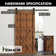 Sliding Classic Design Standard Single Barn Door Hardware Kit