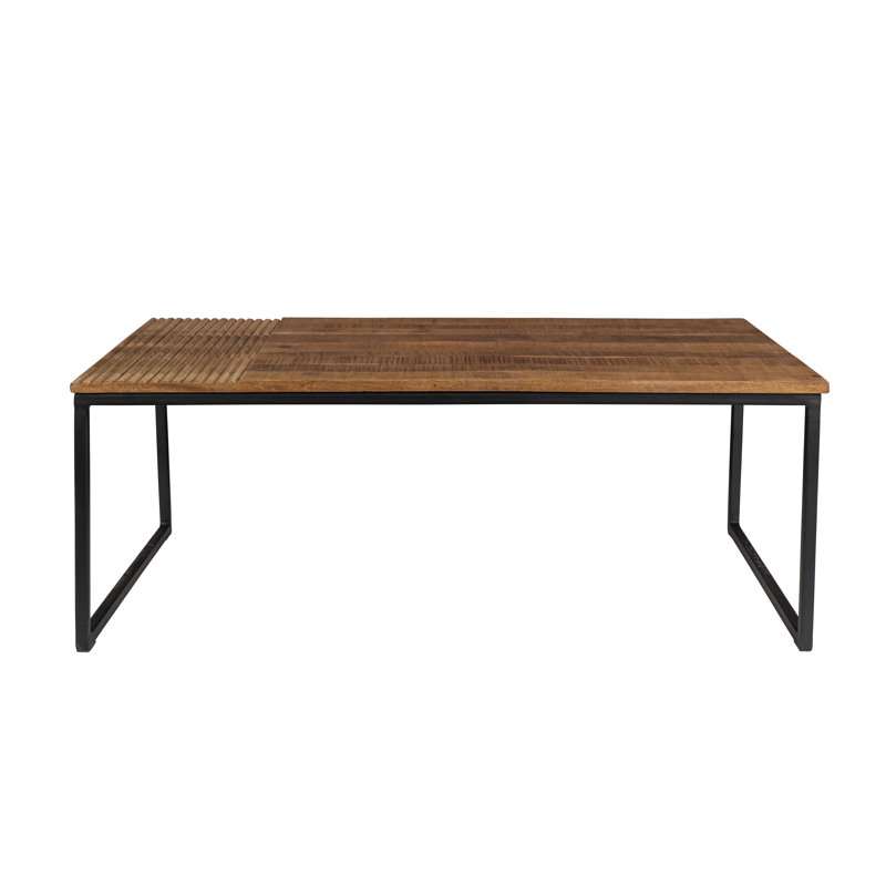 Randi Solid Wood Top Coffee Table
