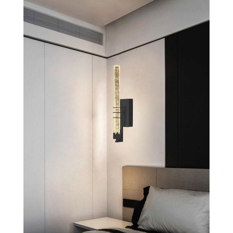 Stainless Steel LED Flush Mounted Sconce