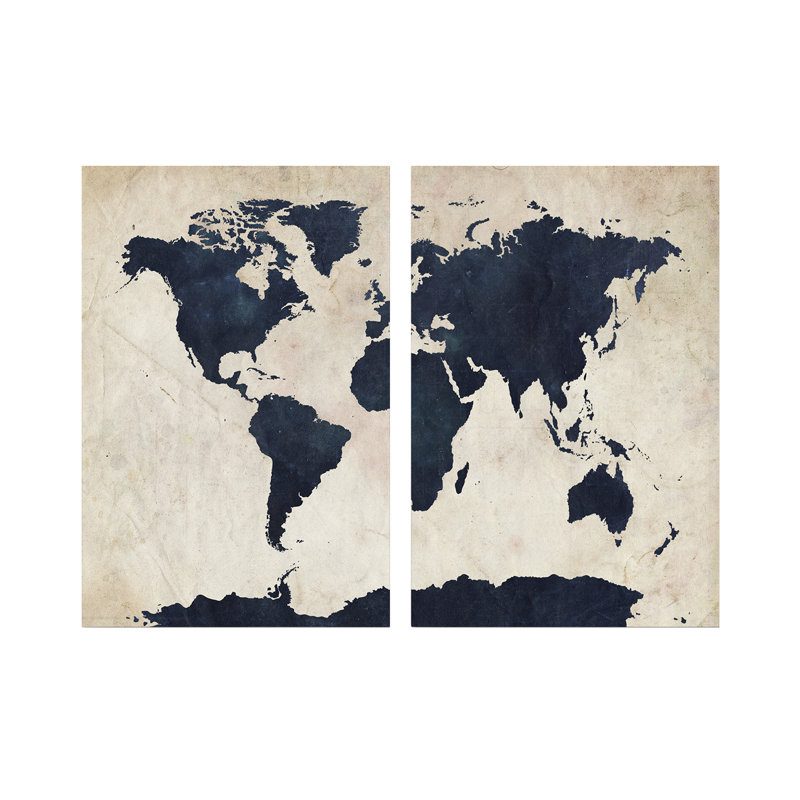 " Globetrotter " by Michael Tompsett 2 - Pieces