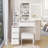 Versatile Compact Vanity Table with Advanced LED Mirror and Spacious Storage