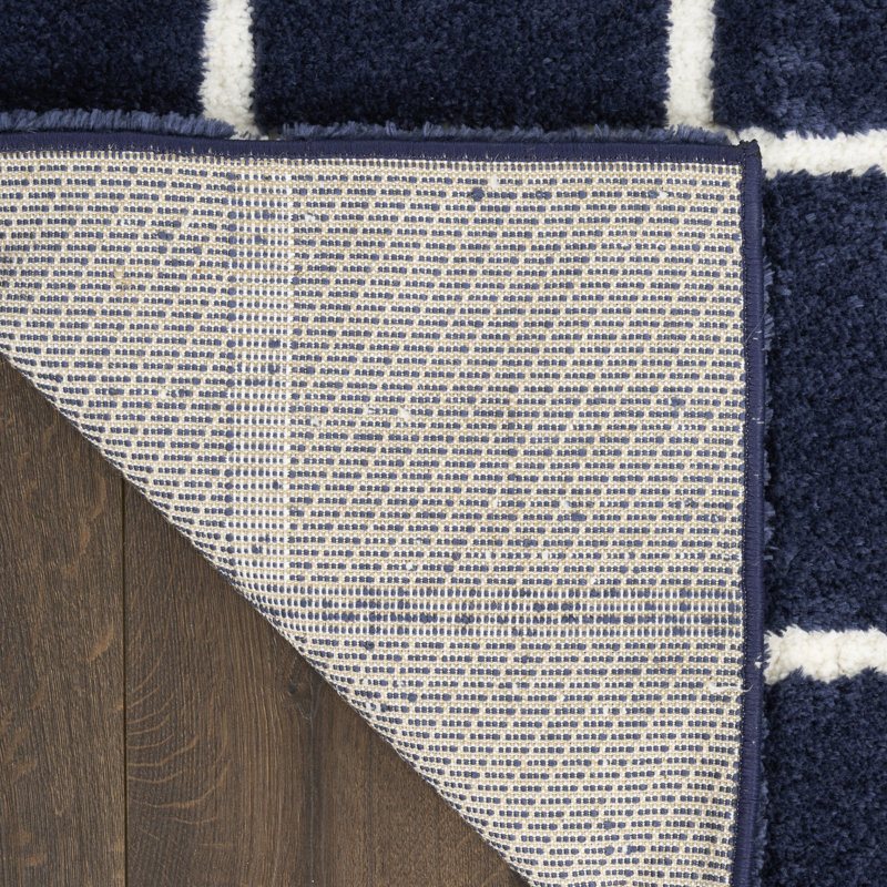Tapis d'intérieur moderne ivoire DCLY West End Ave, Rectangle 6 pi x 9 pi