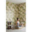 Papier peint floral abstrait abstrait mural