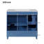 Meuble-lavabo 36 po avec lavabo en céramique, tiroirs standard et double couche, portes à fermeture douce, tablettes réglables, armoire de rangement moderne