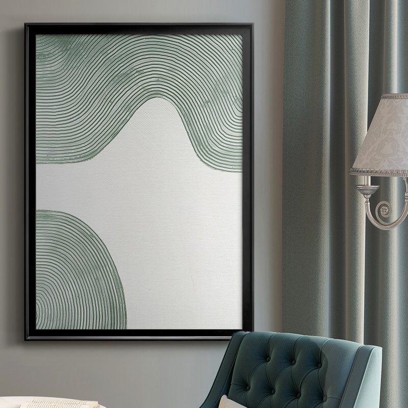 «Get Going IV», reproduction encadrée de qualité supérieure - prête à être accrochée, H 42,5 po x l 30,5 po x P 1 po, Noir