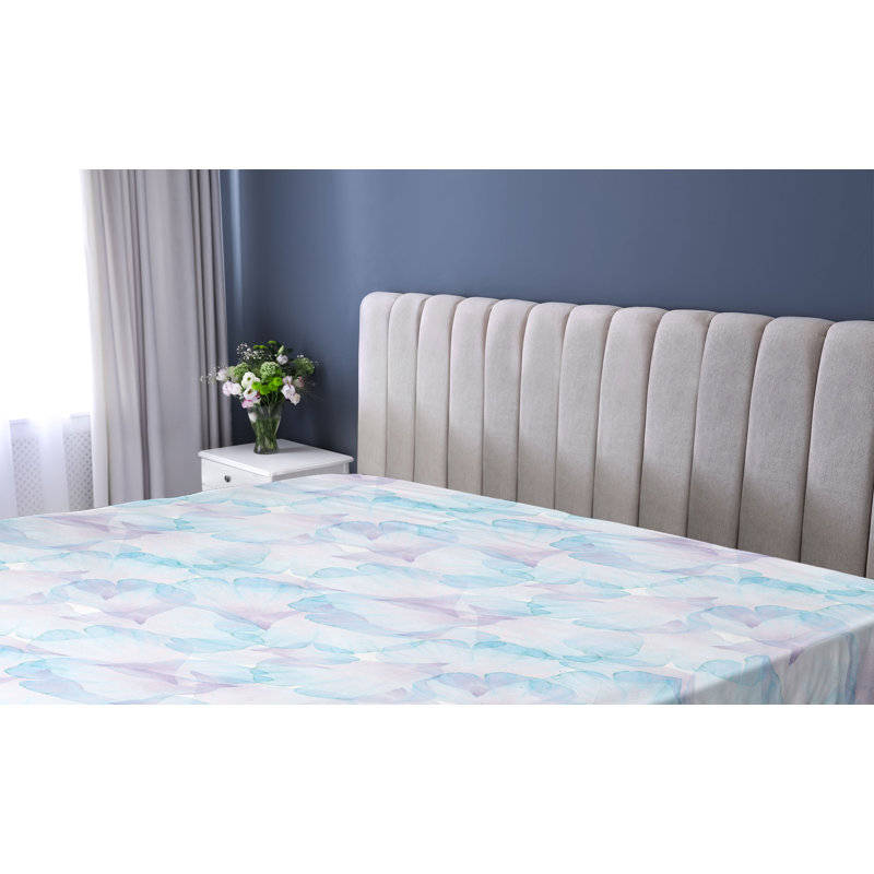 Drap-housse floral abstrait Ambesonne, Drap-housse de taille simple