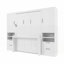 Lit double escamotable double avec placard, tiroirs et amp; Tablettes - aucun sommier nécessaire, robuste et amp; Peu encombrant-715317711