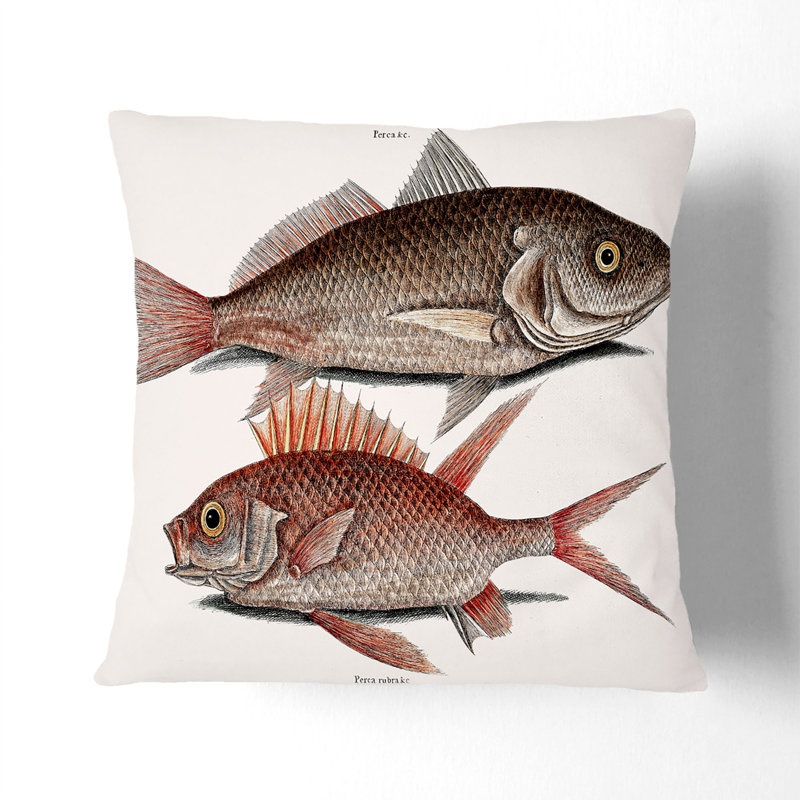 Square Throw Cushion, 40cm H x 40cm W x 15cm D