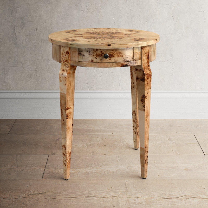 Amberwood End Table with Storage, Natural 