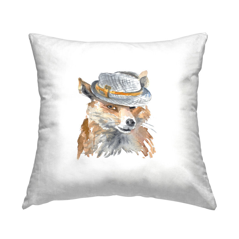 Renard portant un chapeau Fedora