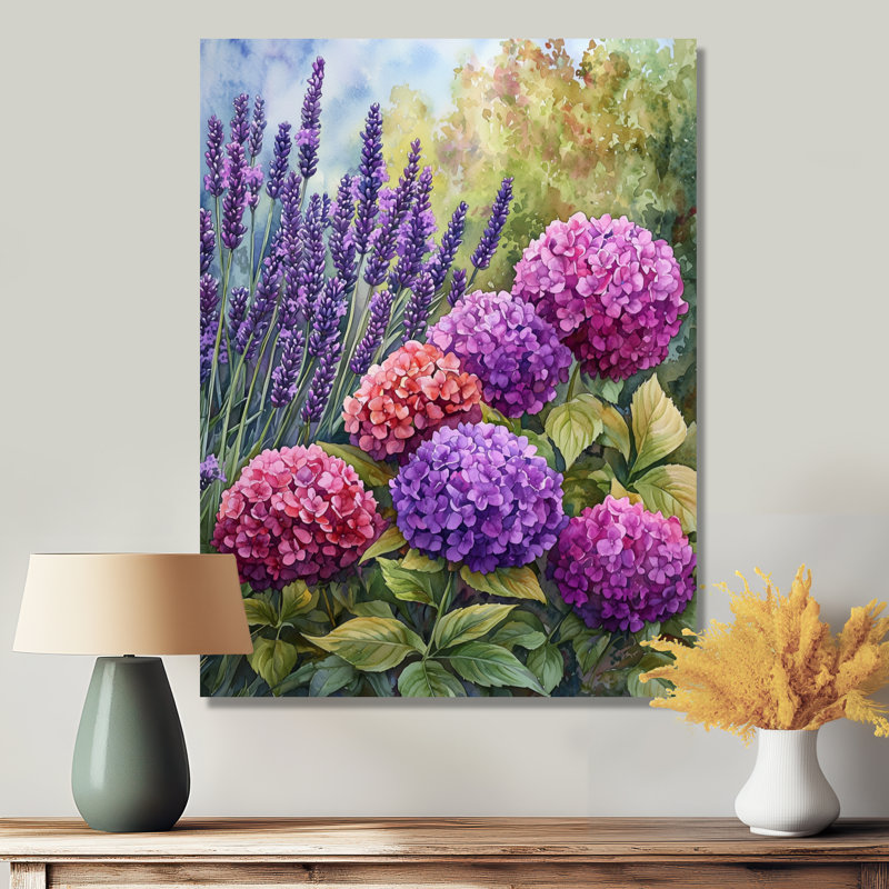 Bowman - Floral Canvas Wall Art, Toile tendue, Ne s’applique pas, H 20 po x l 12 po