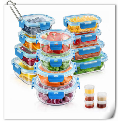 Diemut Glass Food Storage Container