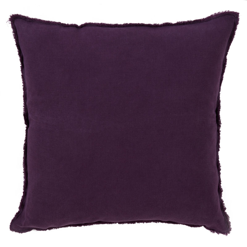 Coussin en lin Filia, Mauve