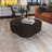 Handcrafted Relief Round Coffee Table-1221002108