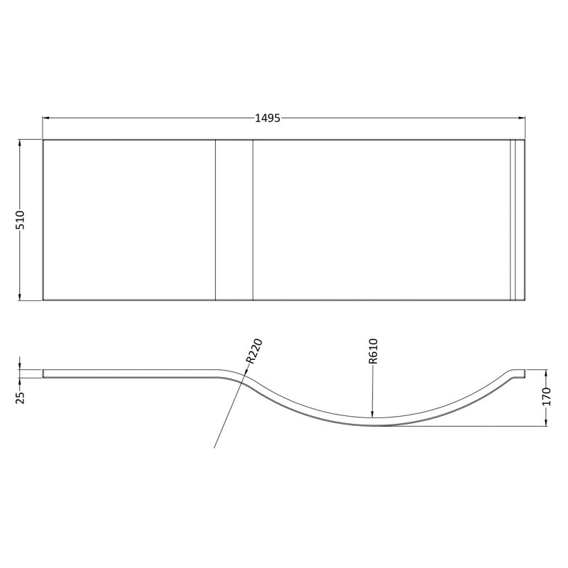 Bath Panels Front Panel