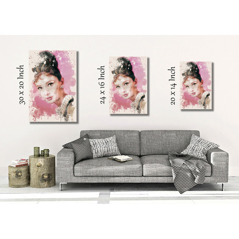 Wrapped Canvas Painting, 76cm H x 50cm W