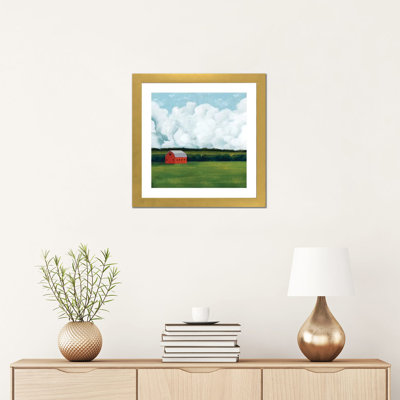 " Lone Barn I " by Grace Popp