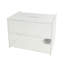 Overkamp 1PK Acrylic Collection Box,Clear Ghost Acrylic Donation Fundraising 7x5.5"x5.5"