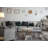 Somiah Geometric Area Rug in Gray