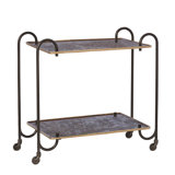 Blade Bar Cart-Bronze