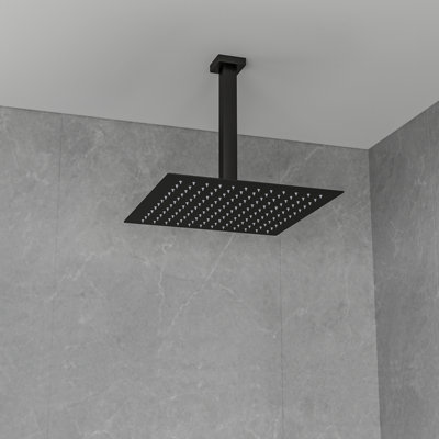 Tête de douche à pluie ultra mince 10 po à fixation au plafond 2,5 GPM