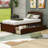 Twin Size 2 Drawers Platform Bed with Headboard-341344629