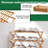 3 Tier Bamboo Shoe Rack,Portable Folding Shoe Storage Rack,Without Installation Small Shoe Rack Perfect For Corridors, Bedrooms And Small Space