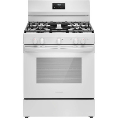 Frigidaire 30"" Gas Range With Quick Boil -  FCRG3052BW