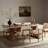 Tuscanspring Extendable Farmhouse Dining Table