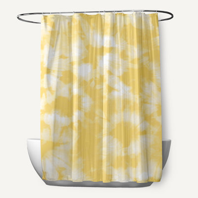 Rideau de douche simple à motif floral Pembrook