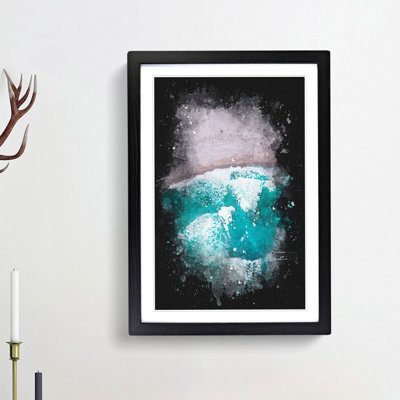 Waves on the Beach - Framed Print