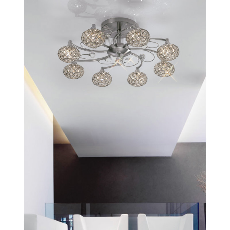 Eckhoff 5 - Light Unique/Statement Chandelier, Antique Brass