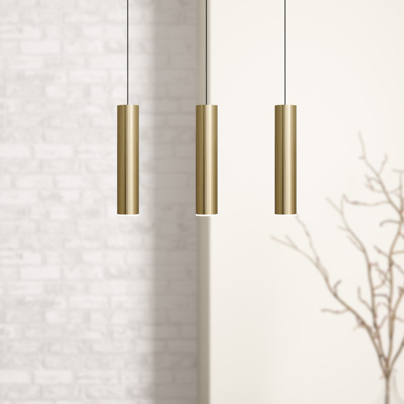 Nevcivan 3 - Light Pendant, Brass, 3