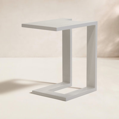 Marselia 13'' Metal Outdoor Side Table