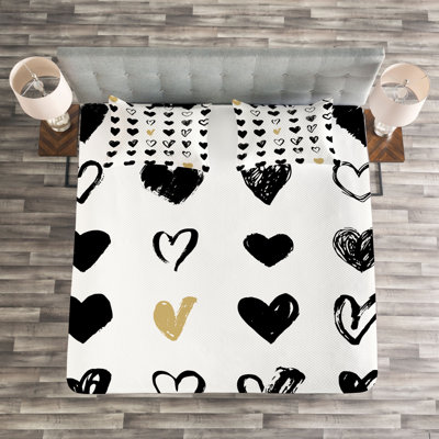 Love Bedspread Set with Shams