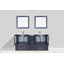  Ensemble de meuble-lavabo double 60 "avec miroir 60"-62326208