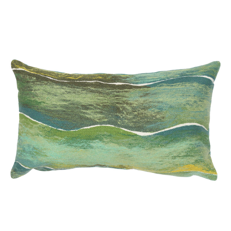 Visions IV Abstract Outdoor Throw Pillow