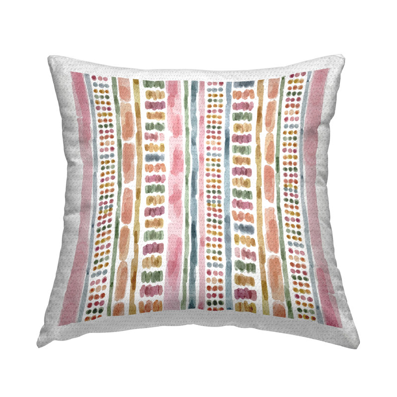 Abstract Outdoor Throw Pillow