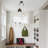 2 - Light Modern Pendant Light With Crystal Accent