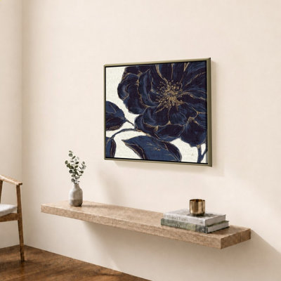 «Indigo Garden II» par Daphne Brissonnet - impression sur toile