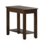 Table d'appoint contemporaine avec tablette 1 pièce