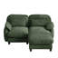 Canapé en L 76 po avec repose-pieds amovible et tissu chenille 76 po-1503003817-1503003821