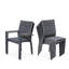 Woodcliff 8 - Person Patio Dining Set with Extendable Rectangular Table , Cushions Included