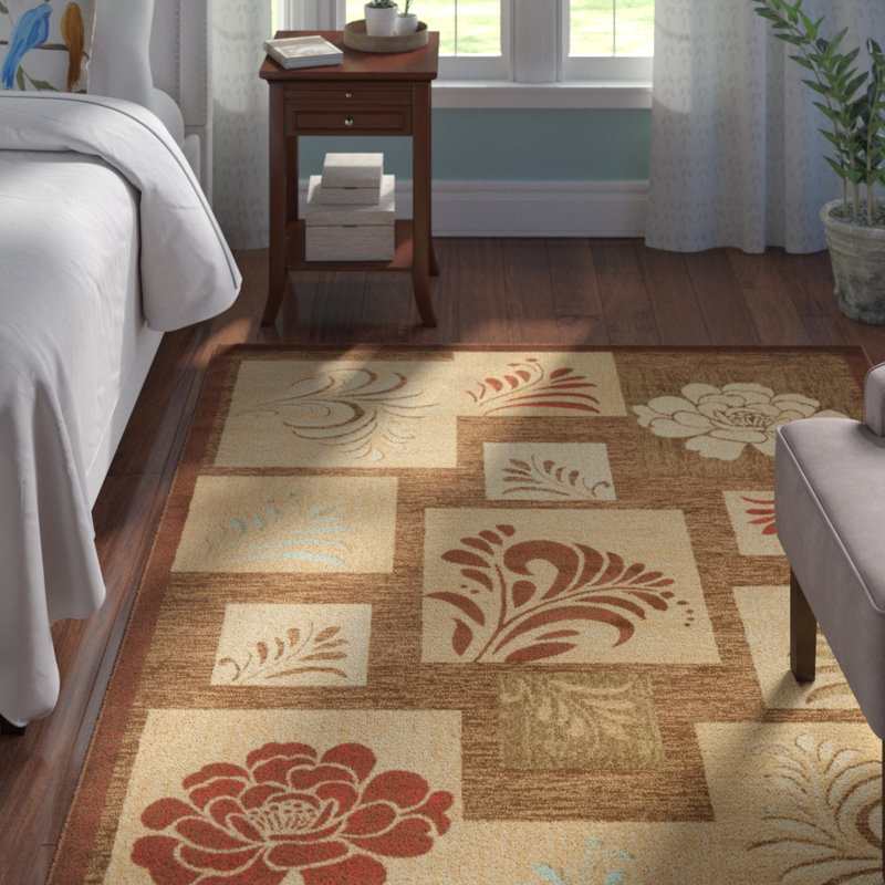 Tapis floral Klose Performance, Rectangle 8 pi 9 po x 12 pi