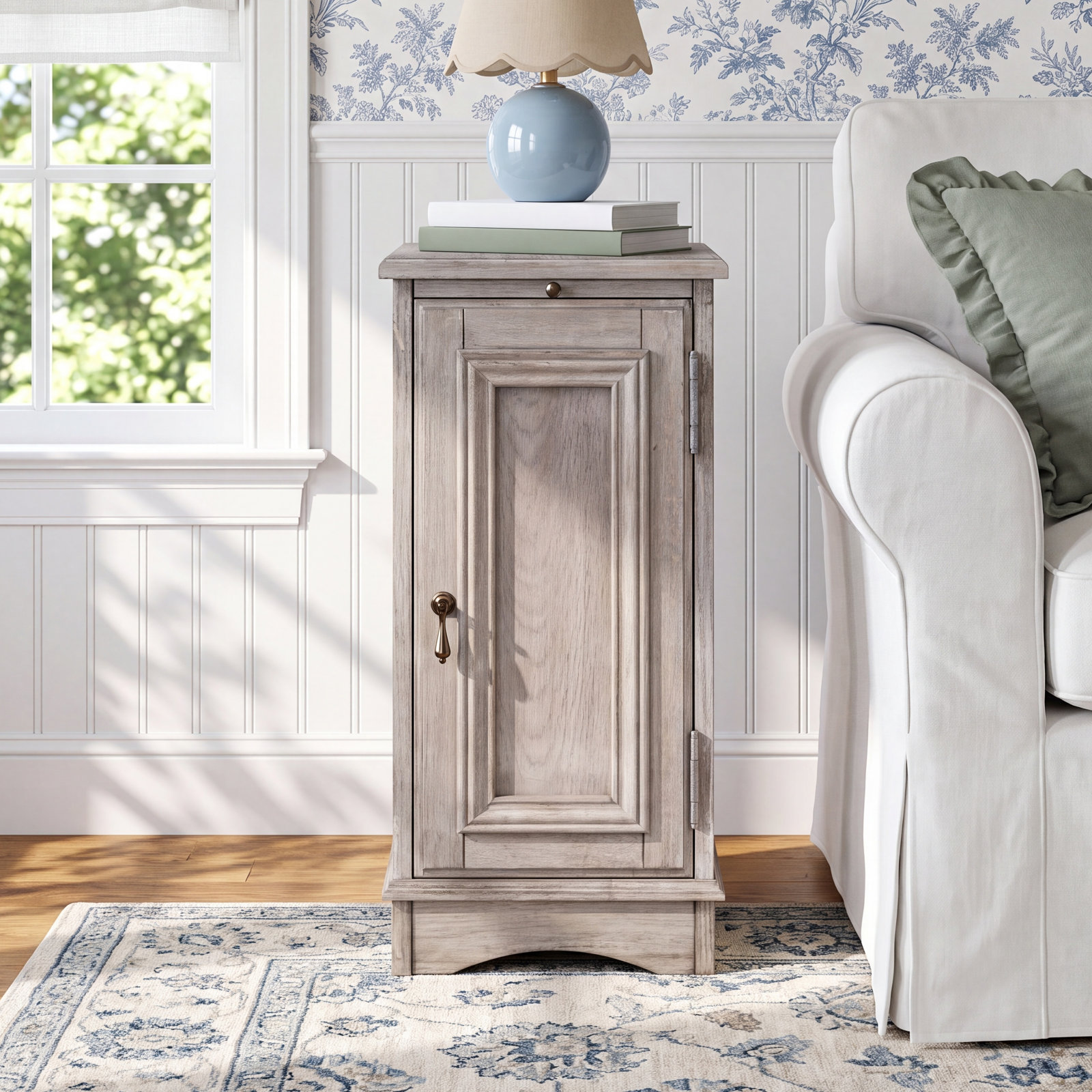 Midland 12" End Table, Plantation Cherry