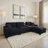 120" 6-Piece Modular Sectional Sofa L-shape Couch with Storage, USB Charging, 360°swivel tray, Cup holders and Drop-Down Table-1196232799